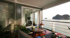 Suite familiar con vista al mar